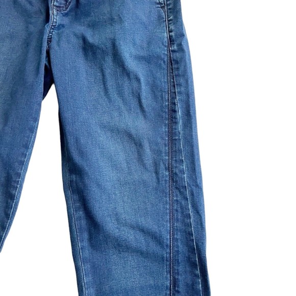 Ilse Jacobsen Sidney 107 Stretch Skinny Leg Jeans Zip Hem Dark Wash Sz 28 - Picture 4 of 12